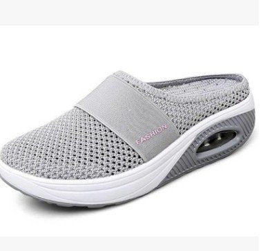 Damen Komfortable Slip-On Clogs mit atmungsaktiver Netzstruktur und gepolsterter Sohle Stalluxe