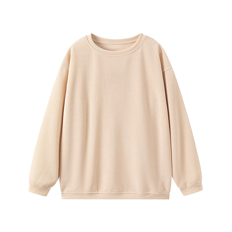 Damen Komfortabler Pullover mit Rippenstruktur Stalluxe