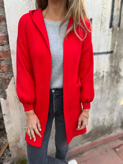 Damen Oversized Kapuzenjacke Stalluxe