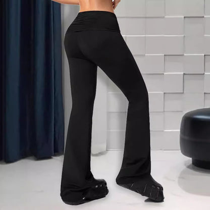 Damen lässige Freizeit-Hose mit elastischem Bund und Kordelzug Stalluxe