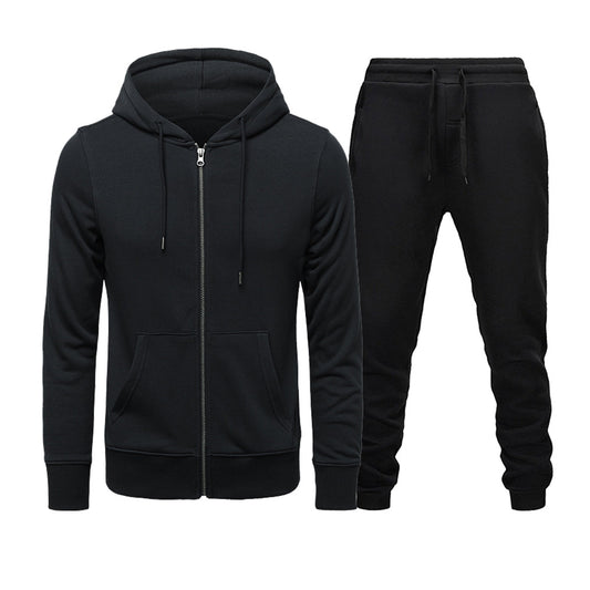 Herren Sportlicher Fleece Hoodie und Jogginghose Set Stalluxe