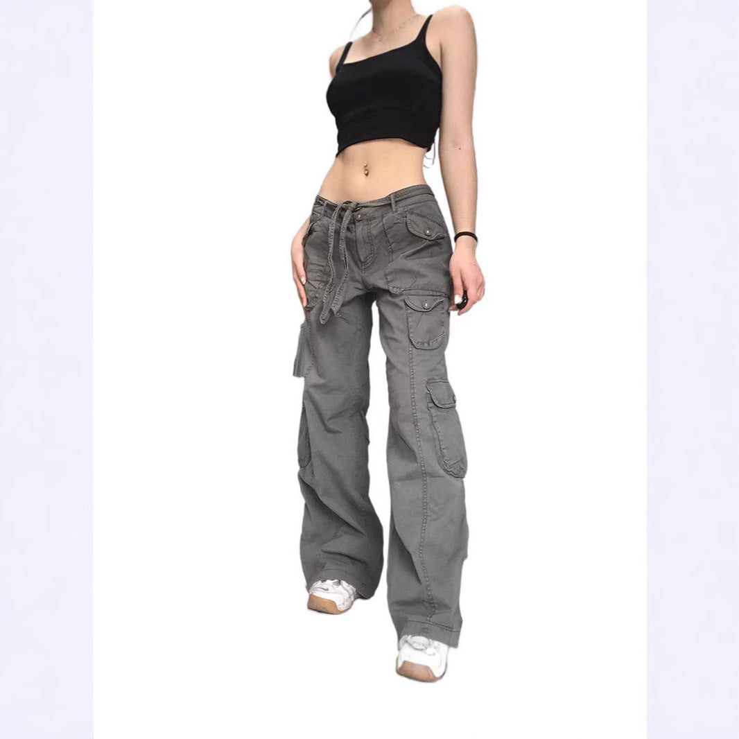 Damen Cargo-Hose mit lockerer Passform und vielseitigen Taschen Stalluxe
