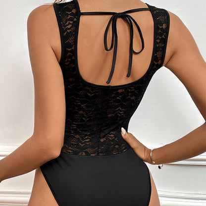 Damen Spitzenbody mit verführerischen Details Stalluxe