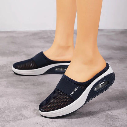 Damen Leichte Clogs mit atmungsaktiver Netzstruktur und innovativer Dämpfung Stalluxe