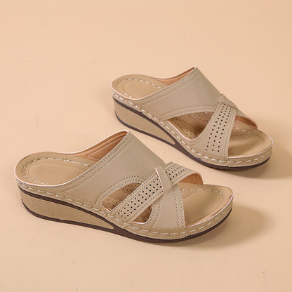 Damen Komfortable Clogs mit modischer Absatzgestaltung Stalluxe