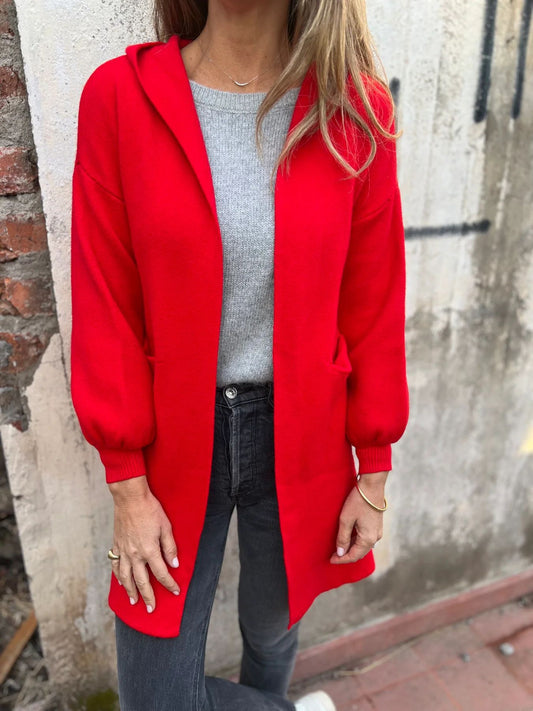 Damen Oversized Kapuzenjacke Stalluxe