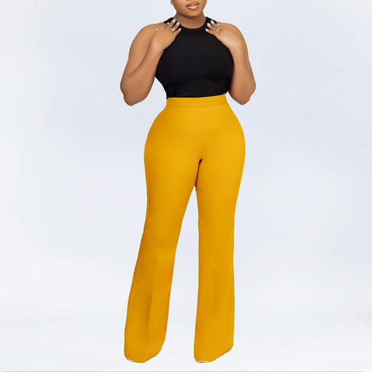Damen elegante weite Hose Stalluxe