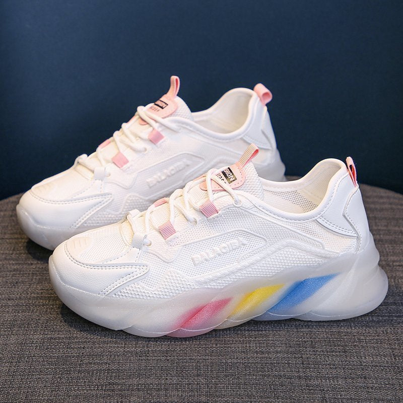 Damen modische Sneakers mit futuristischem Design und attraktiver Sohle Stalluxe