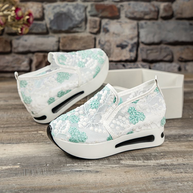 Damen Sneakers mit hochwertiger Spitze und innovativer Komfortsohle Stalluxe
