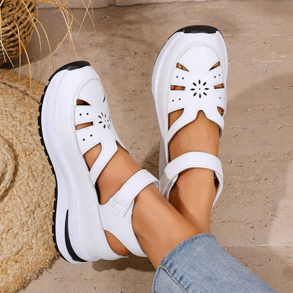 Damen Sportsandalen mit rutschfester Sohle und verstellbarem Klettverschluss Stalluxe
