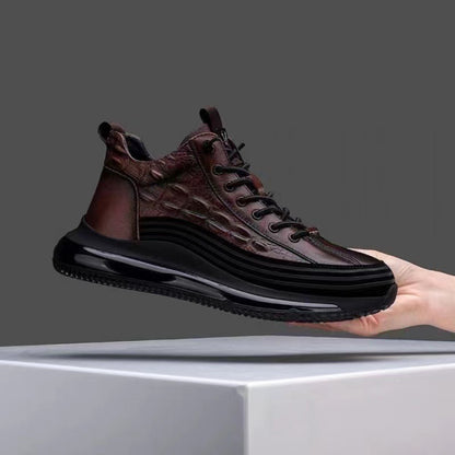 Damen Sportliche High-Top Sneakers mit strukturiertem Obermaterial Stalluxe