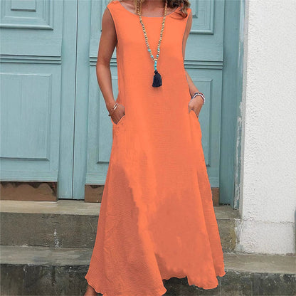 Damen Maxi-Kleid Stalluxe