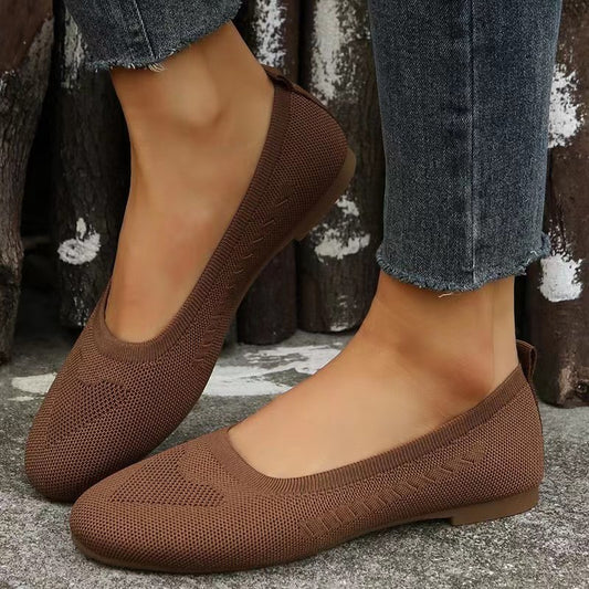 Damen Ballerinas mit atmungsaktivem Obermaterial Stalluxe