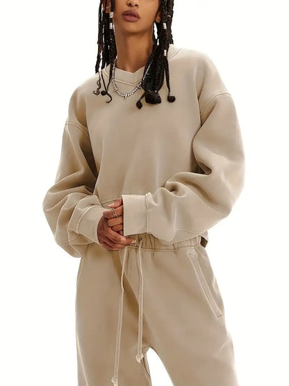 Damen gemütlicher Oversized Sweatpullover mit lässigem Schnitt Stalluxe