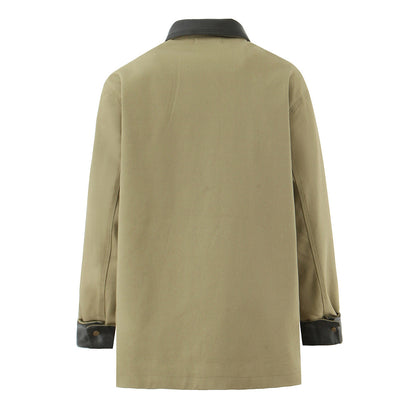 Damen strapazierfähige Arbeitsjacke mit elegantem Kragen und praktischen Taschen Stalluxe