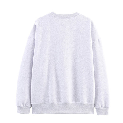 Damen lässiger Pullover mit verspieltem Grafikdruck und relaxed Fit Stalluxe