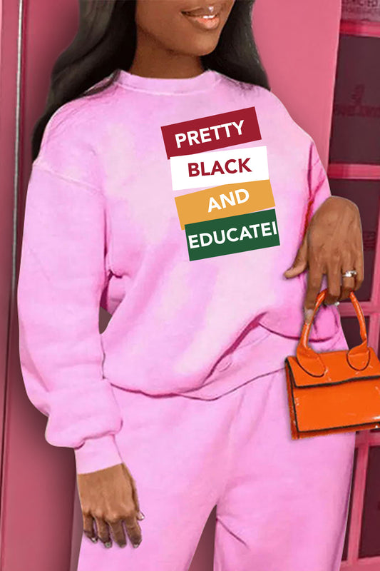 Damen Sweatshirt mit auffälligem Schriftzug Stalluxe