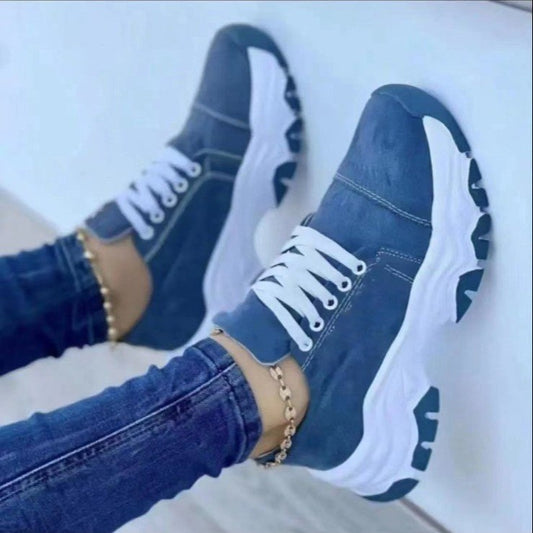Damen Sportliche Sneaker Stalluxe
