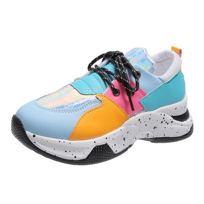 Damen Komfortable und stylische Sneakers im Tiermuster-Design Stalluxe