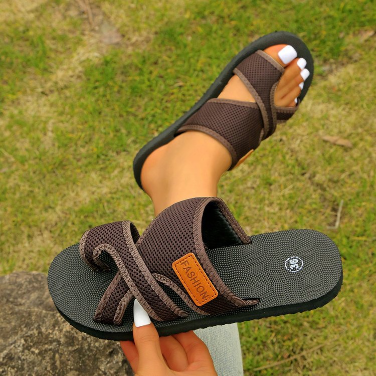 Damen Atmungsaktive Freizeitsandalen mit verstellbaren Riemen Stalluxe