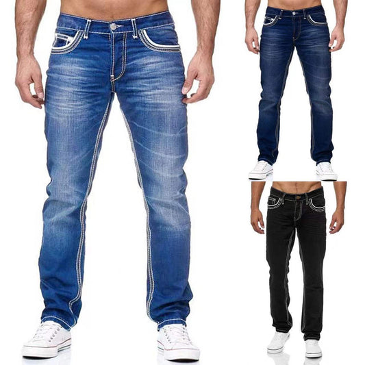 Herren Used-Style Jeans Stalluxe