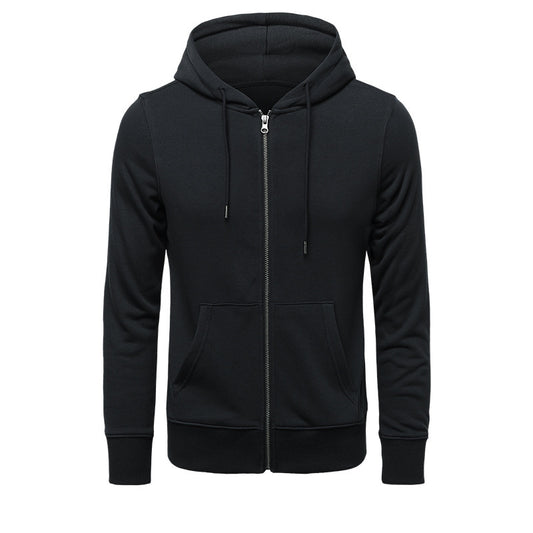 Herren komfortabler Zip-Hoodie mit praktischen Taschen Stalluxe