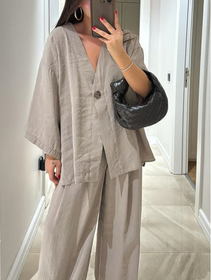 Damen lässige Oversized Jacke Stalluxe