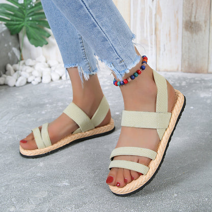 Damen Komfortable Sport-Sandalen mit breiten Riemen und stylischer Sohle Stalluxe
