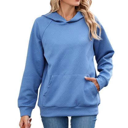 Damen Kapuzenpullover mit strukturiertem Design Stalluxe