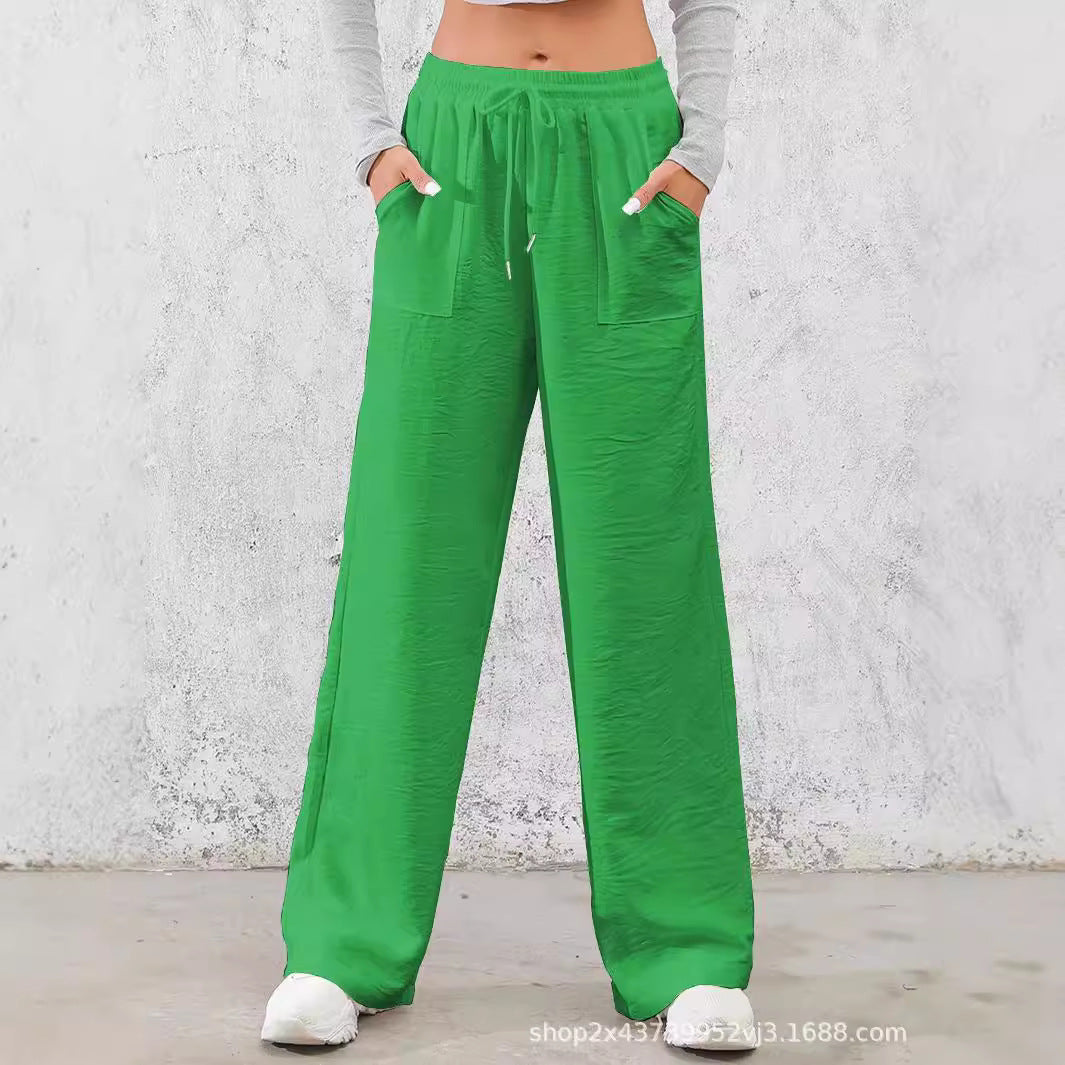 Damen Weitgeschnittene Freizeithose Stalluxe