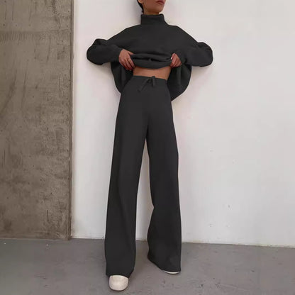 Damen lässiger Strickanzug Stalluxe