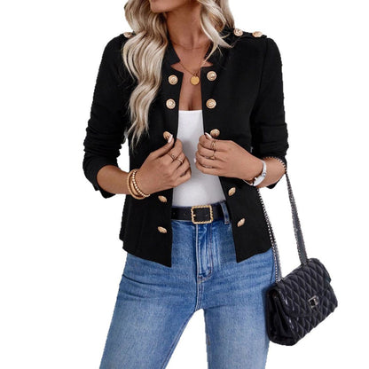 Damen elegante modische Blazerjacke Stalluxe