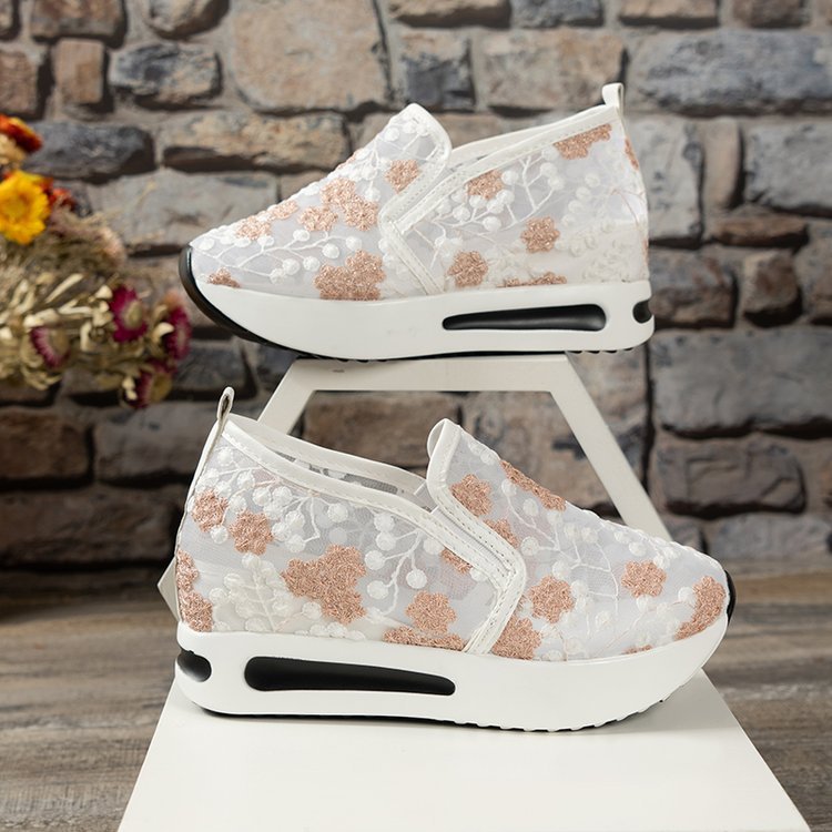 Damen Sneakers mit hochwertiger Spitze und innovativer Komfortsohle Stalluxe