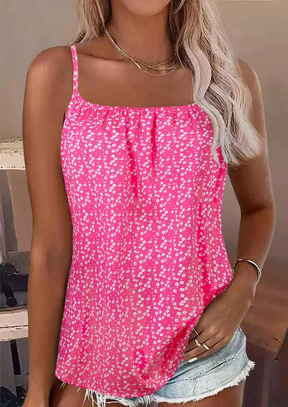 Damen Blumendesign Trägertop Stalluxe