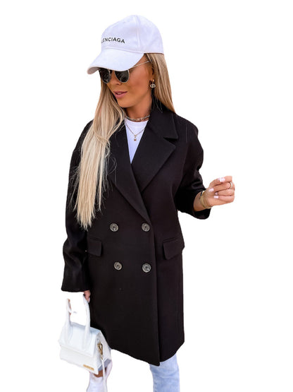 Damen Eleganter und zeitloser Oversize-Blazer Stalluxe