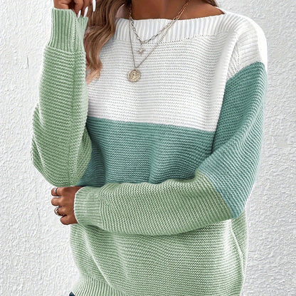Damen Trendiger Oversize-Pullover Stalluxe