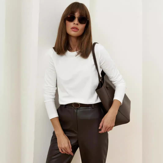 Damen Langarmshirt mit modernem Schnitt und figurfreundlicher Passform Stalluxe