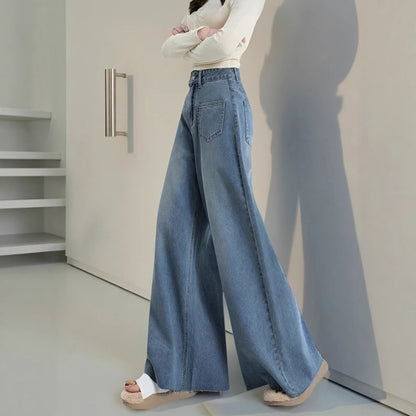 Damen weite Jeanshose Stalluxe