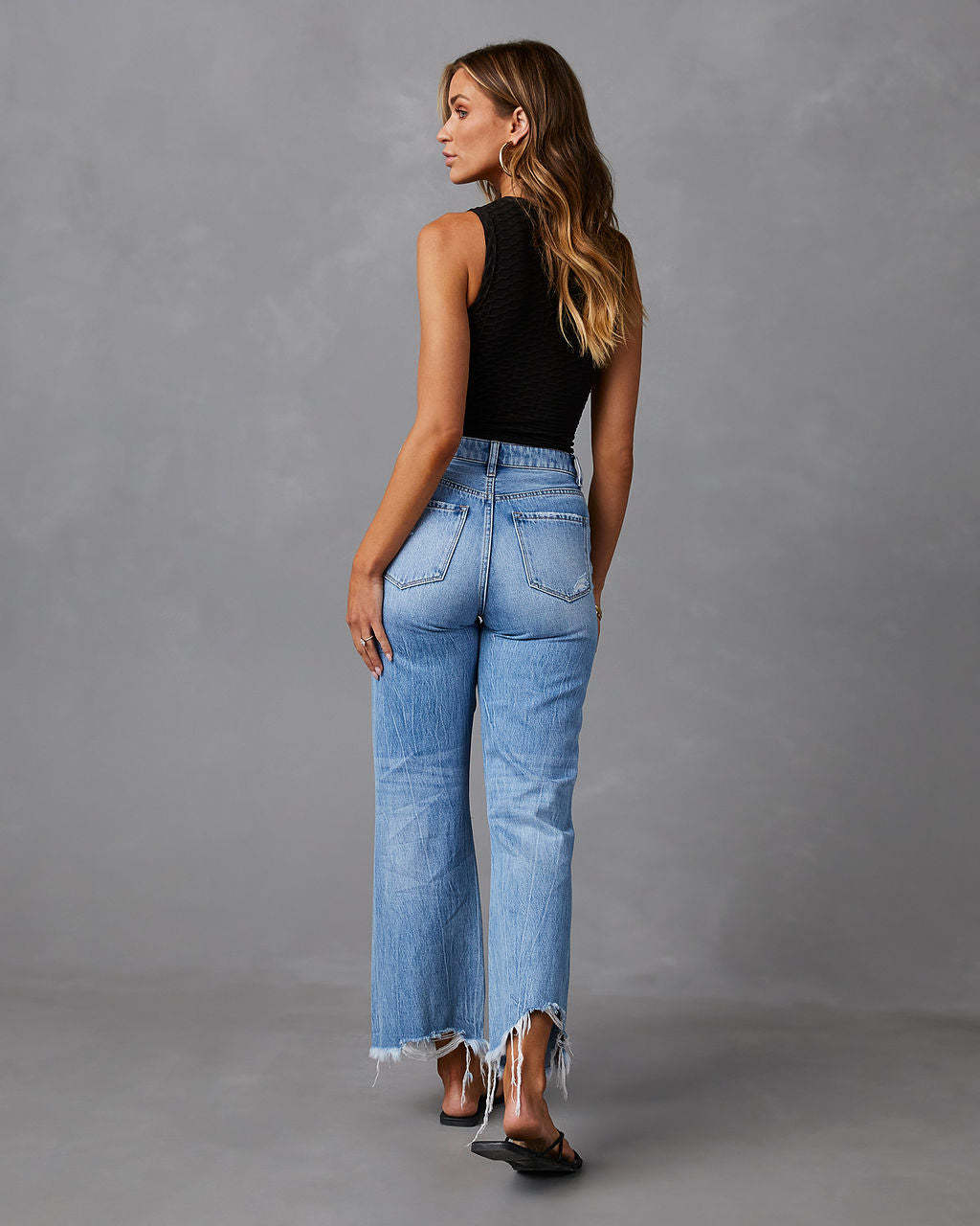 Damen Flared Jeans im Vintage-Style Stalluxe