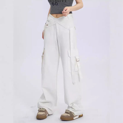 Damen Cargo-Hose mit modischem Schnitt und vielseitigen Taschen Stalluxe