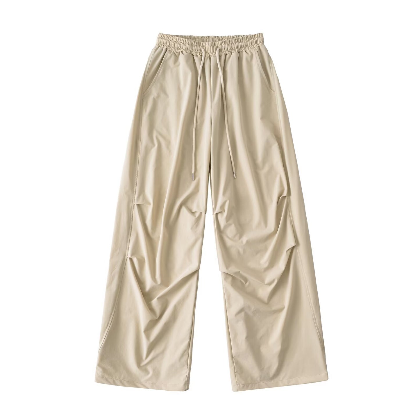 Damen weite Freizeithose mit elastischem Bund und praktischen Seitentaschen Stalluxe