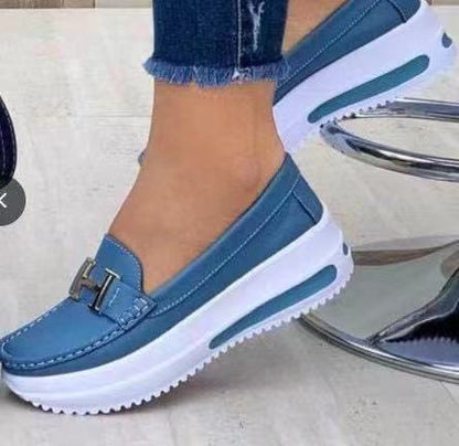 Damen Komfortable Slip-On Sneakers Stalluxe