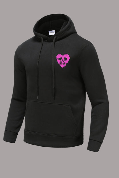 Herren Kapuzenpullover mit einzigartigem Totenkopfdesign Stalluxe