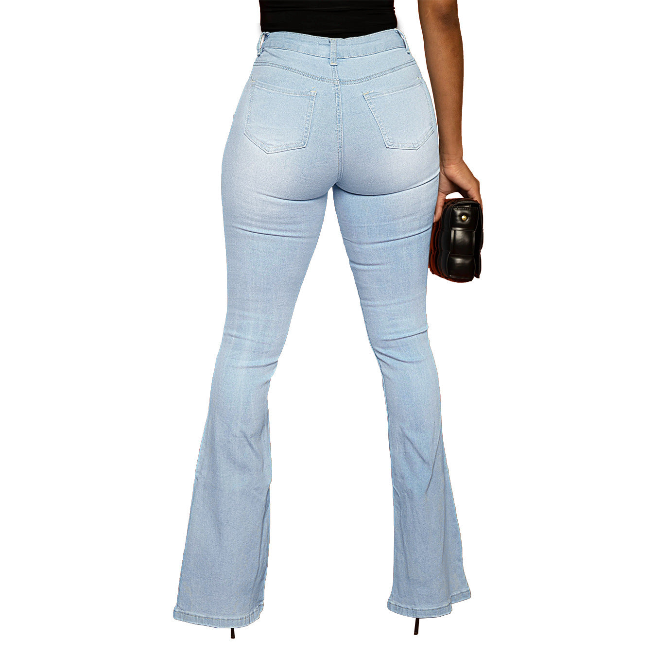 Damen Bootcut Jeans mit hohem Taillenschnitt und komfortabler Passform Stalluxe