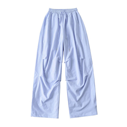 Damen weite Freizeithose mit elastischem Bund und praktischen Seitentaschen Stalluxe