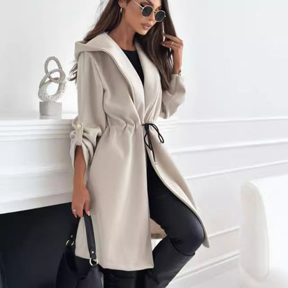 Damen modische Kapuzenjacke im Oversized-Stil Stalluxe