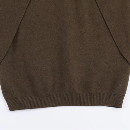 Damen elegantes Oversize-Pullover mit weitem Pfennigkragen Stalluxe