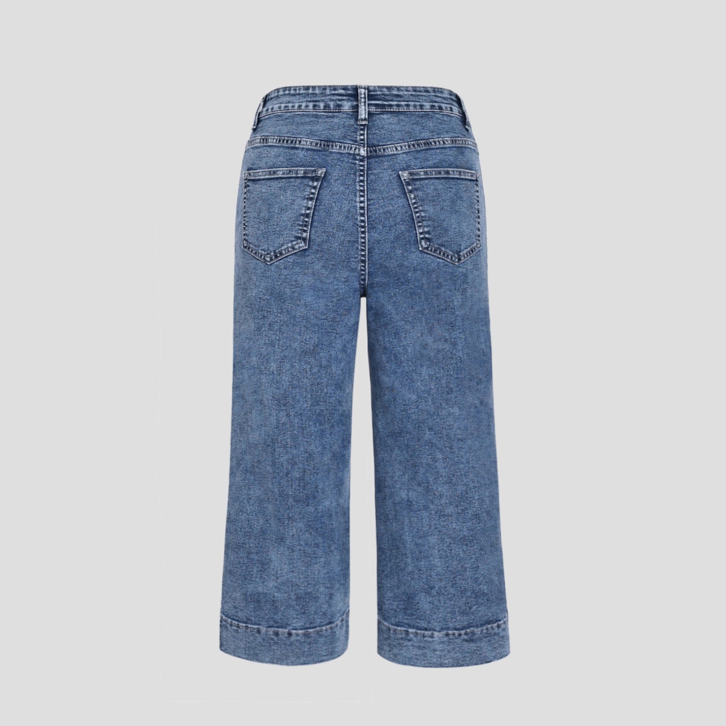 Damen Hochgeschnittene Culottes aus Denim Stalluxe