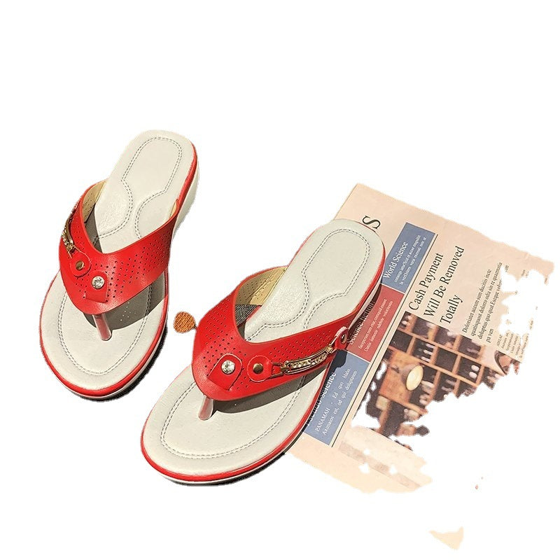 Damen bequeme Zehentrenner-Sandalen mit hochqua- litativem Fußbett und modischem Design Stalluxe