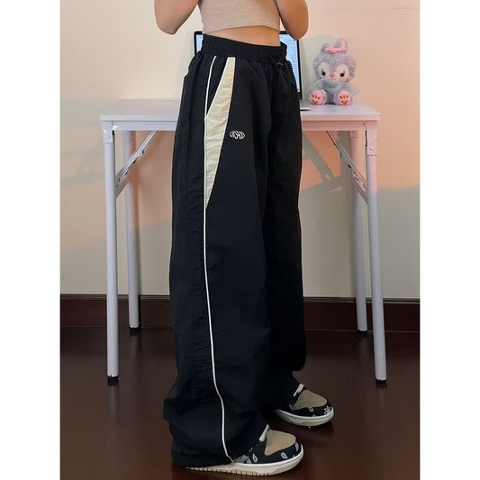 Damen weite Sporthose mit elastischem Bund Stalluxe